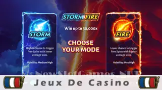 Icône de la fente Storm vs Fire Slot