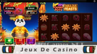 Icône de la fente Super Hot Flaming Pots Fabulous Feasts Slot