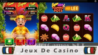 Icône de la fente Super Hot Flaming Pots Mr Lee Slot