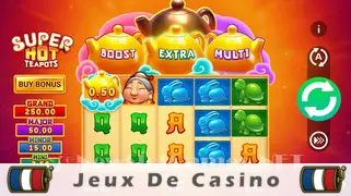 Icône de la fente Super Hot Teapots Hold and Win Slot
