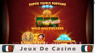 Icône de la fente Super Triple Fortune Slot