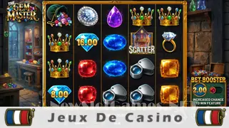Icône de la fente The Gem Master Slot