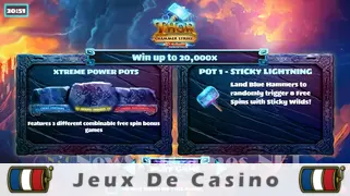 Icône de la fente Thor Hammer Strike Xtreme Power Pots Slot