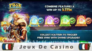 Icône de la fente Thor Realms of Fortune Bonus Surge Slot