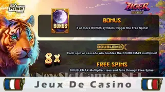 Icône de la fente Tiger DoubleMax Slot