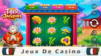 Icône de la fente Tiger Jackpots Slot