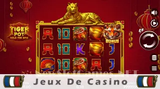 Icône de la fente Tiger Pot Hold The Spin Slot