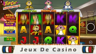 Icône de la fente Top Cat Dining For Dollars Slot