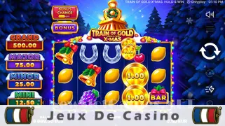 Icône de la fente Train of Gold X-Mas Hold & Win Slot