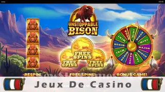 Icône de la fente Unstoppable Bison Slot