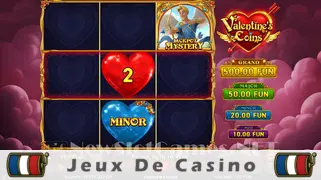 Icône de la fente Valentines Coins Slot