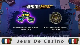 Icône de la fente Viper City Heist Slot