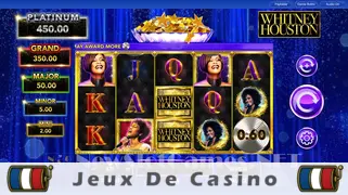 Icône de la fente Whitney Houston Slot
