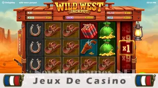 Icône de la fente Wild West Jackpot Slot