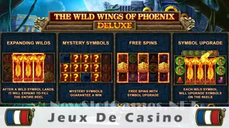 Icône de la fente The Wild Wings of Phoenix Deluxe Slot