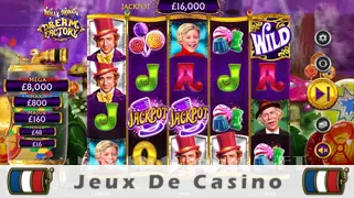 Icône de la fente Willy Wonka Dream Factory Slot