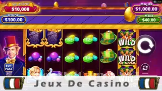Icône de la fente Willy Wonka I Want It Now Slot