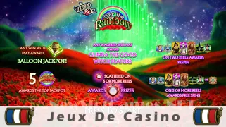 Icône de la fente The Wizard of Oz Over the Rainbow Slot