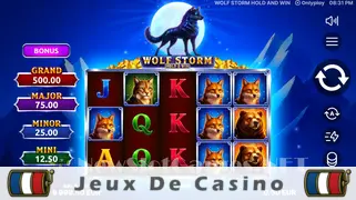 Icône de la fente Wolf Storm Hold & Win Slot