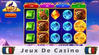Icône de la fente Wolf Treasure Slot