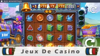 Icône de la fente Wonder Train Slot