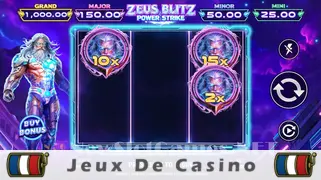 Icône de la fente Zeus Blitz Power Strike Slot