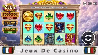 Icône de la fente Zeus Titan Fury Slot