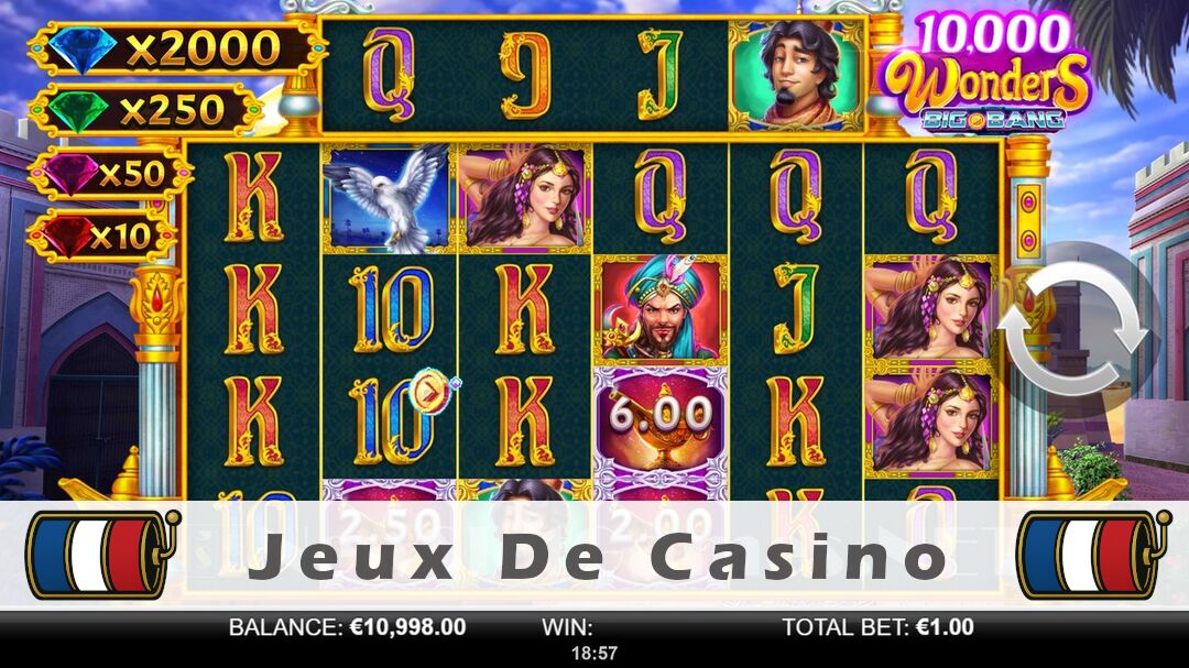 Démo de la machine à sous 10000 Wonders Big Bang Slot