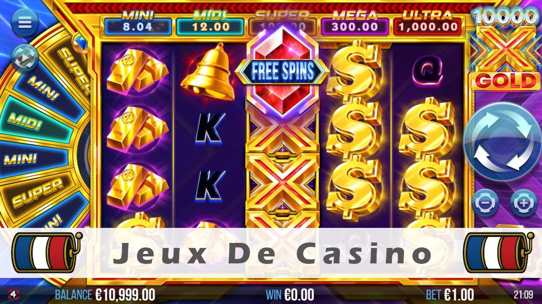 Démo de la machine à sous 10000 X Gold Slot