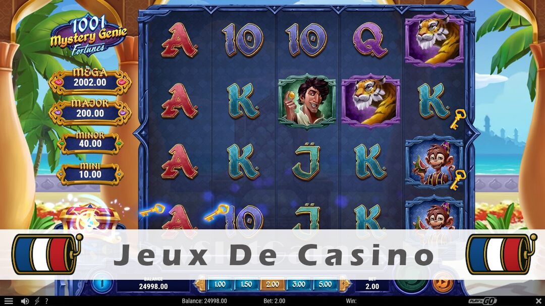 Démo de la machine à sous 1001 Mystery Genie Fortunes Slot