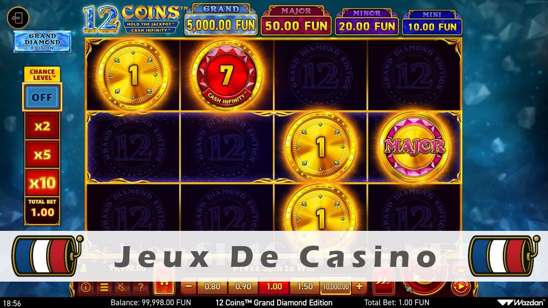 Démo de la machine à sous 12 Coins Grand Diamond Edition Slot