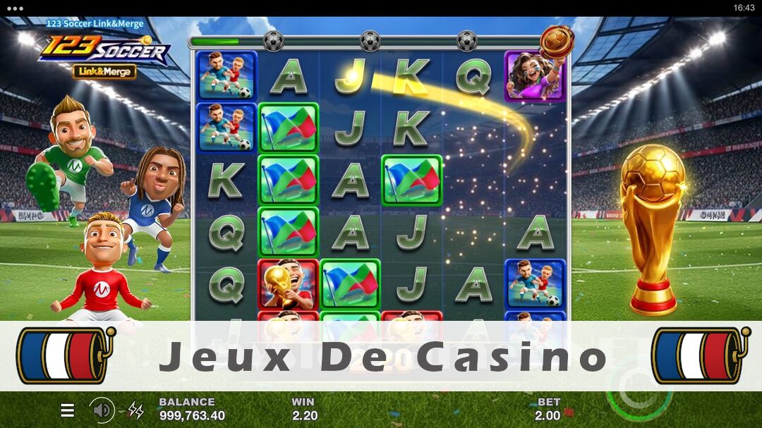 Démo de la machine à sous 123 Soccer Link&Merge Slot