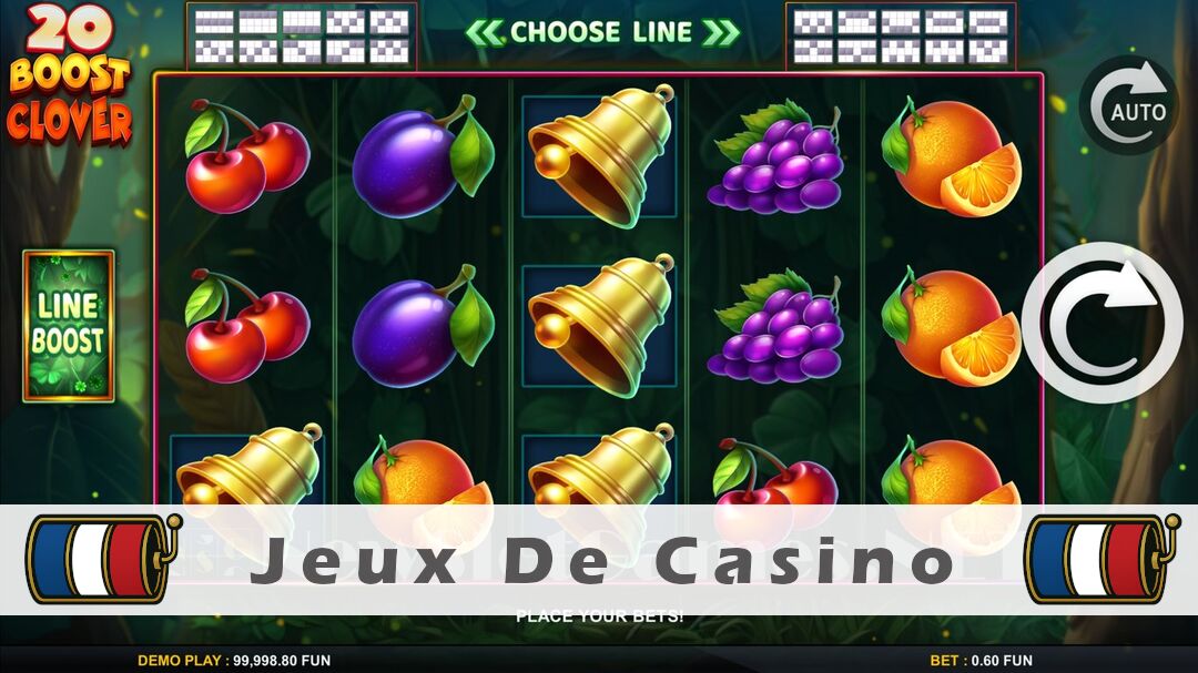 Démo de la machine à sous 20 Boost Clover Slot