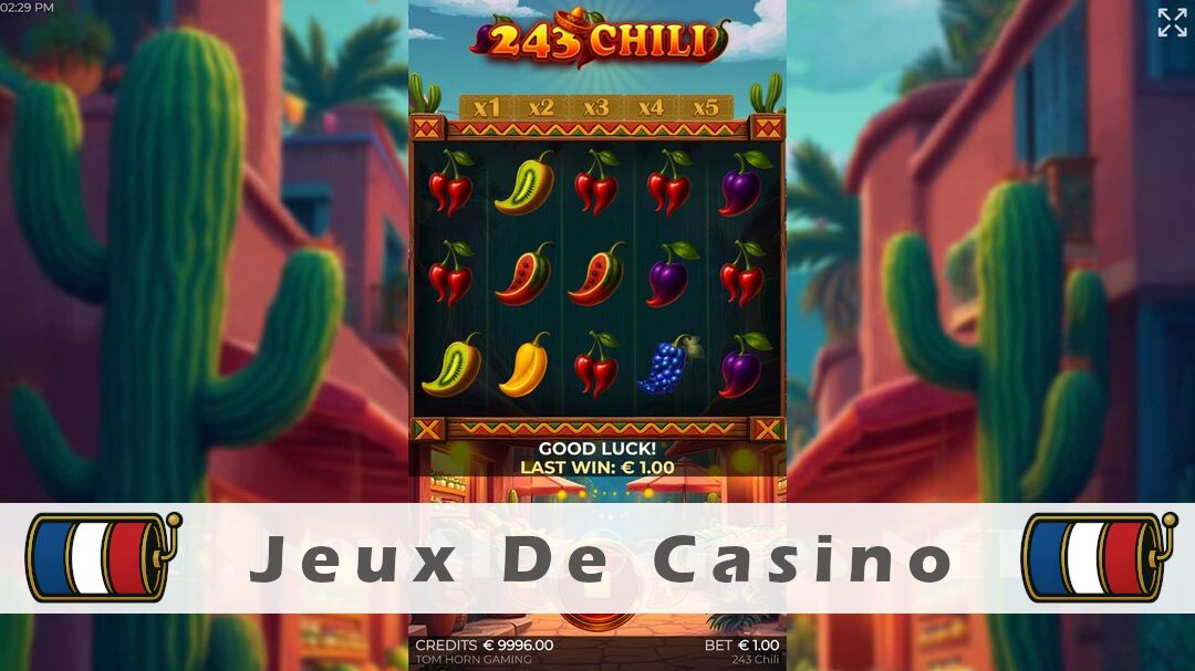 Démo de la machine à sous 243 Chili Slot
