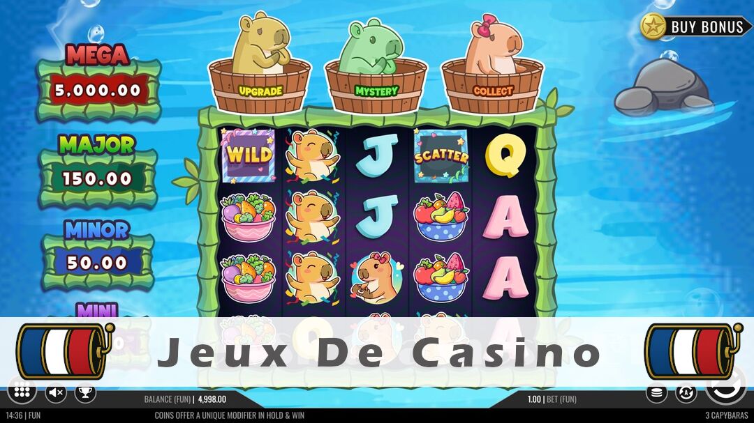 Démo de la machine à sous 3 Capybaras Slot
