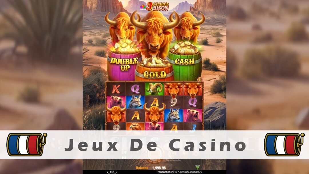 Démo de la machine à sous 3 Charge Bison Slot