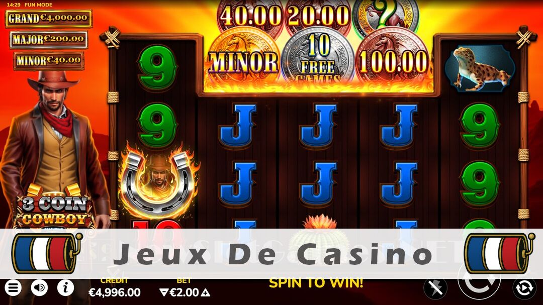Démo de la machine à sous 3 Coin Cowboy Dollars & Dreams Slot
