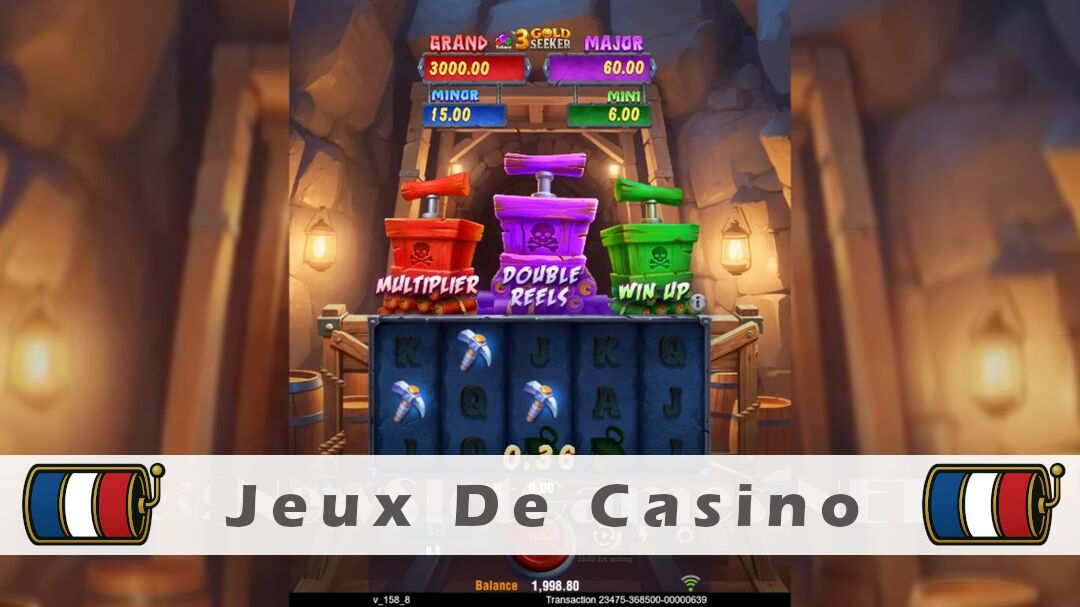 Démo de la machine à sous 3 Gold Seeker Slot
