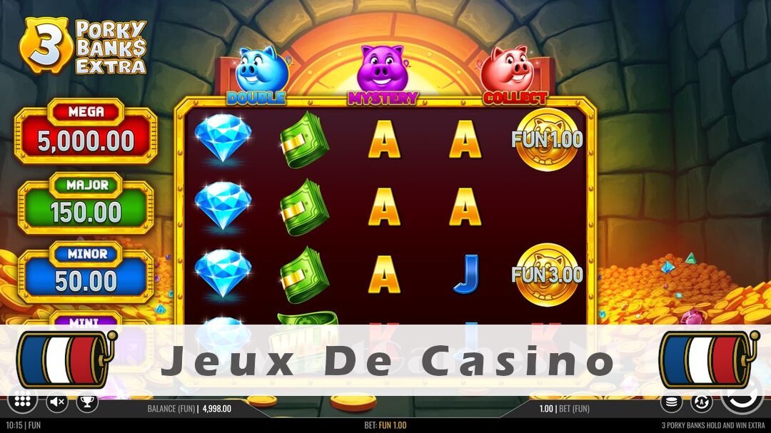 Démo de la machine à sous 3 Porky Banks Extra Slot