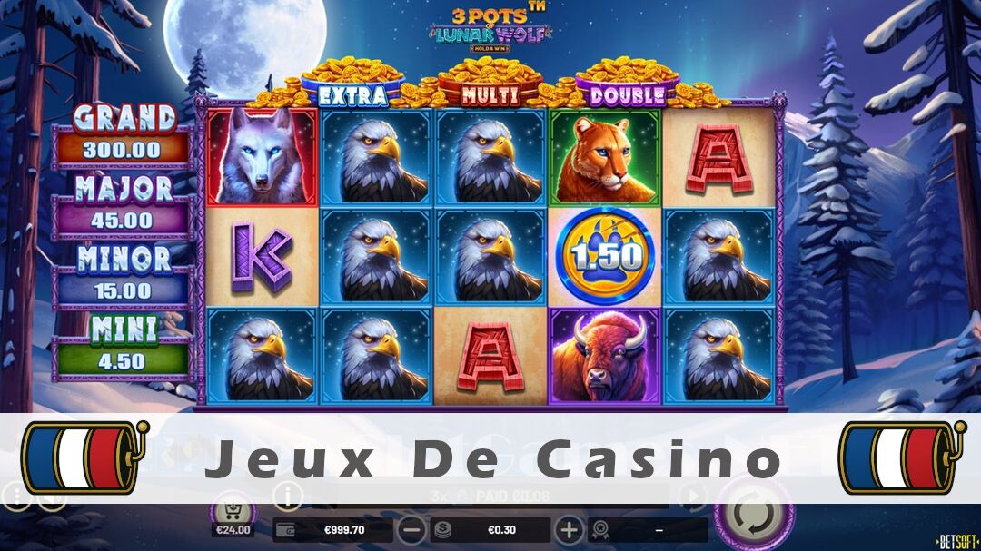 Démo de la machine à sous 3 Pots of Lunar Wolf Slot