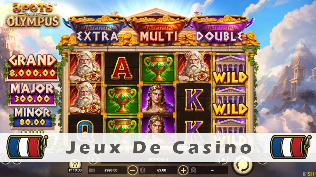 Démo de la machine à sous 3 Pots of Olympus Slot