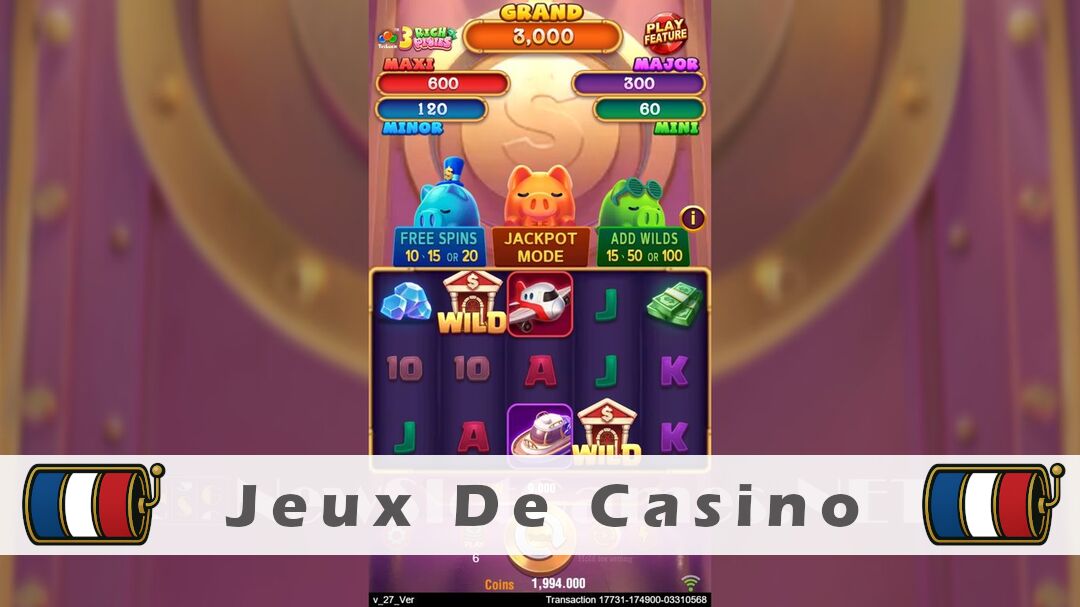 Démo de la machine à sous 3 Rich Piggies Slot