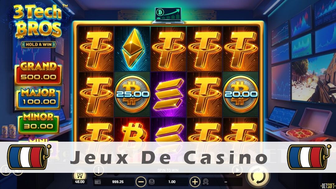 Démo de la machine à sous 3 Tech Bros Slot