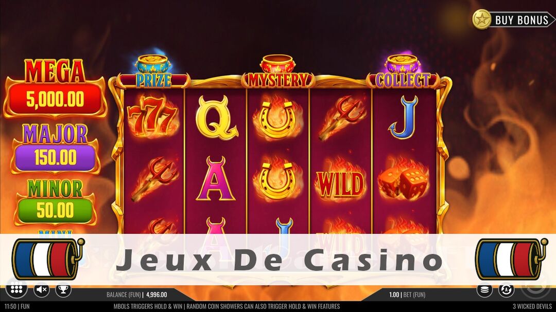 Démo de la machine à sous 3 Wicked Devils Slot