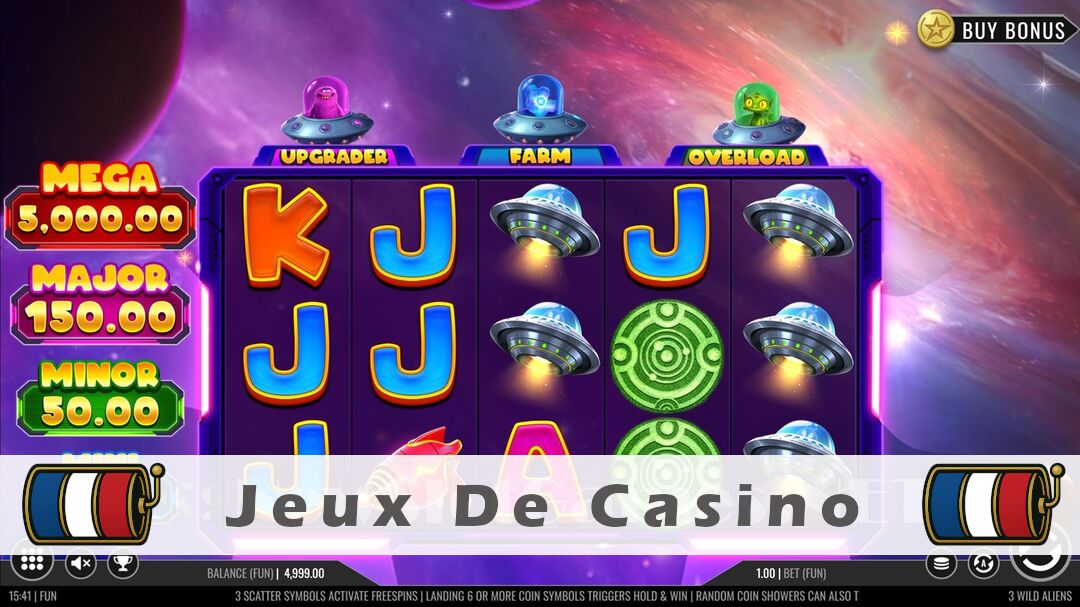 Démo de la machine à sous 3 Wild Aliens Slot