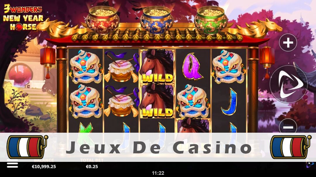 Démo de la machine à sous 3 Wonders New Year Horse Slot