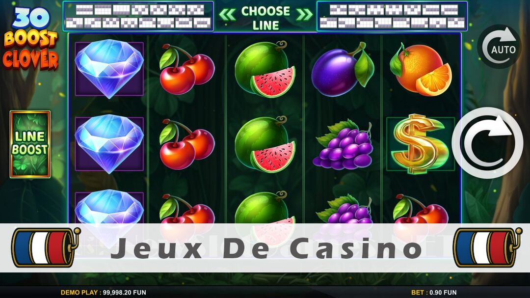 Démo de la machine à sous 30 Boost Clover Slot