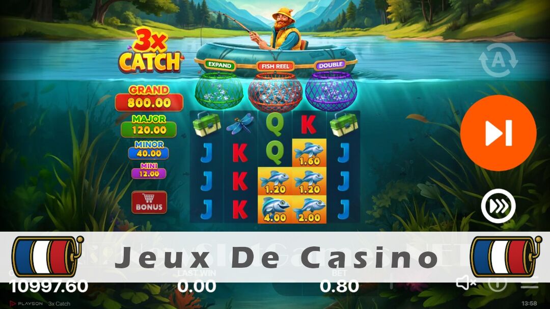 Démo de la machine à sous 3x Catch Slot