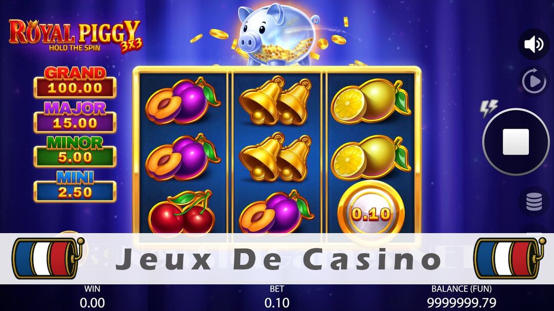 Démo de la machine à sous 3x3 Royal Piggy Hold The Spin Slot