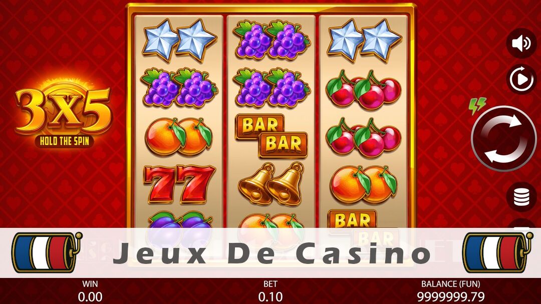 Démo de la machine à sous 3x5 Hold the Spin Slot